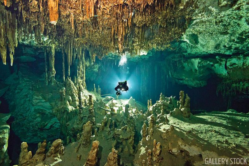 Cave Diving in Mexico's Cenotes