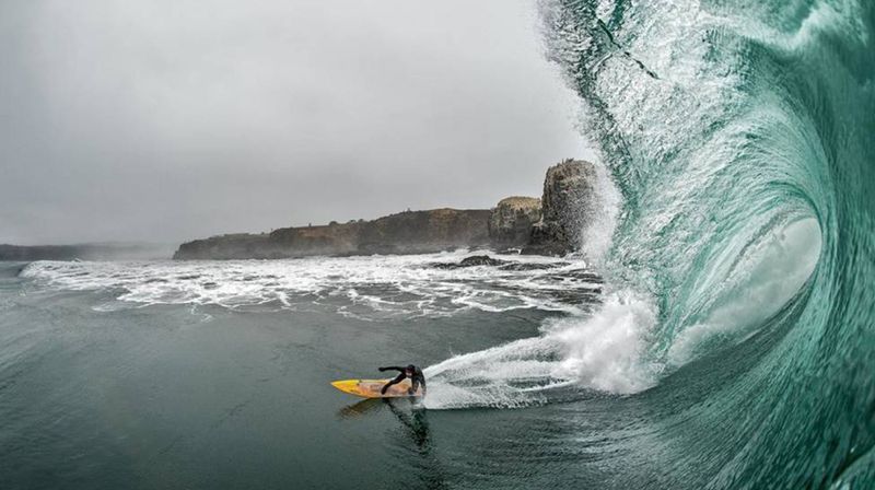 Surfing the Pacific Coast