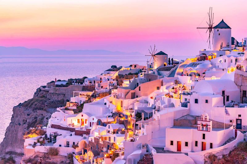 Santorini Sunsets in Greece