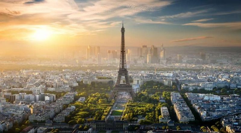 Paris Eiffel Tower Area