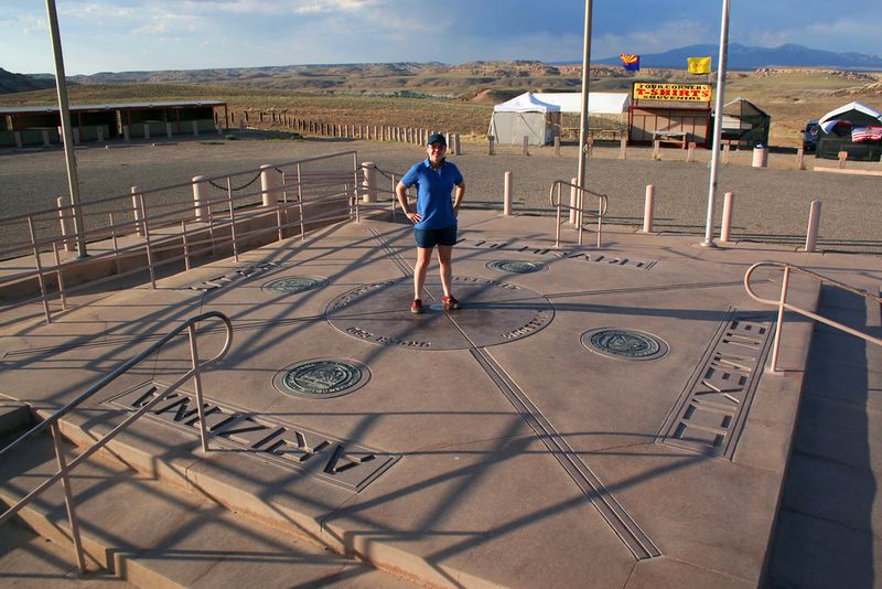 Four Corners Monument – NM, AZ, CO, UT