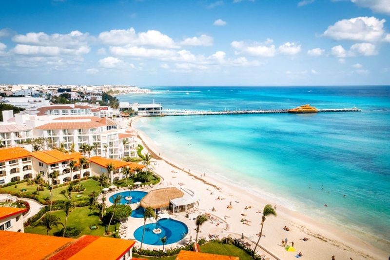 Playa del Carmen's Fifth Avenue Outskirts, Mexico