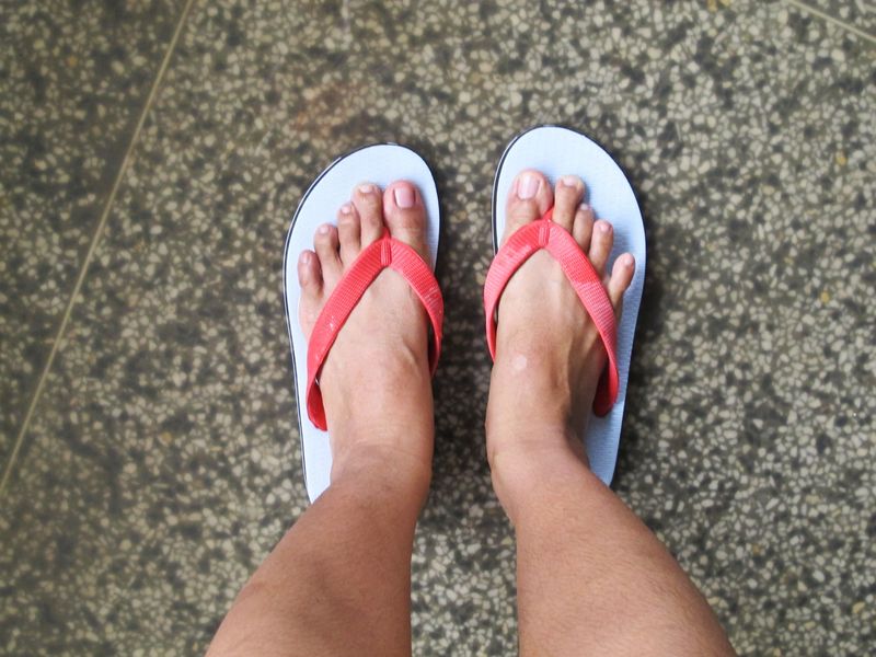 Taking Off Shoes In Public Spaces