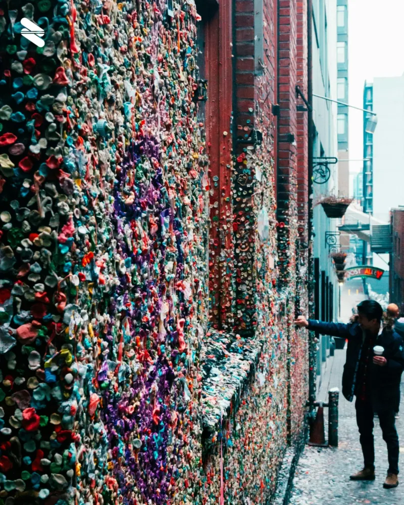 Gum Wall at Pike Place Market