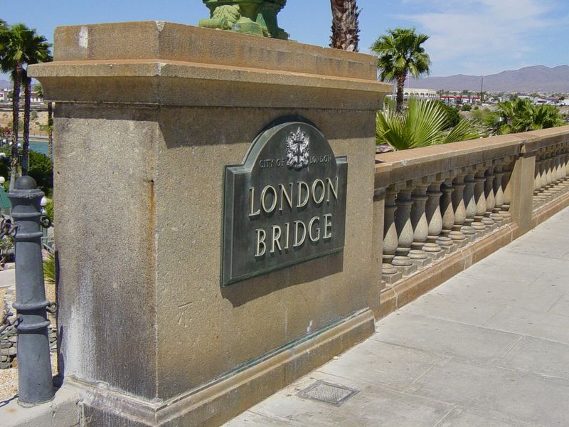 London Bridge Sign - Lake Havasu City, Arizona