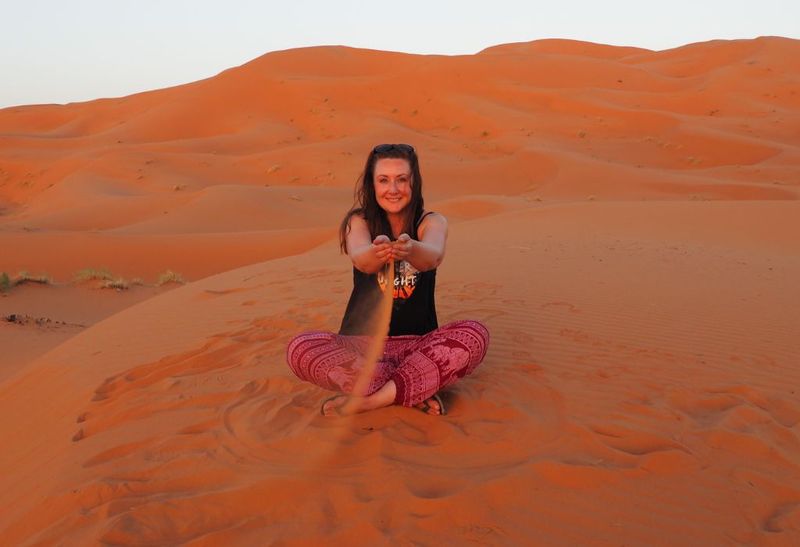 Camp Under the Stars in the Sahara