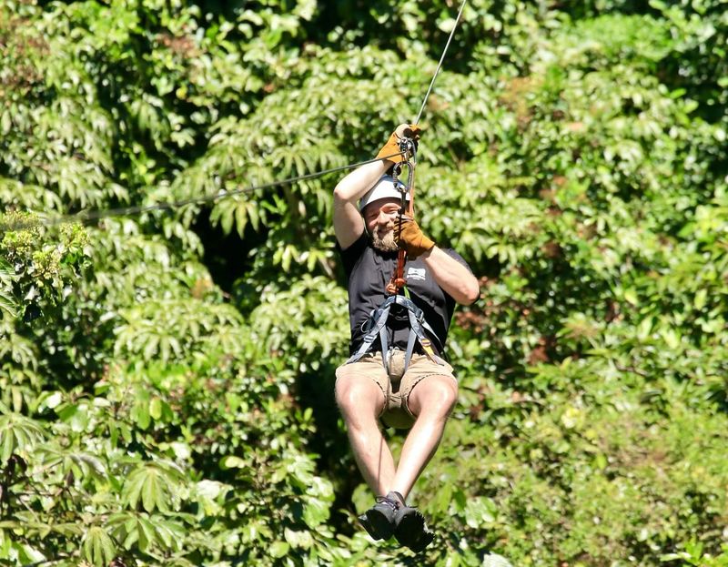 Ziplining in Costa Rica