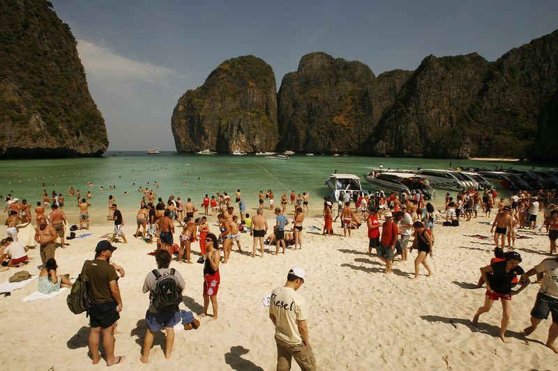 Maya Bay, Thailand - Victim of Its Own Beauty