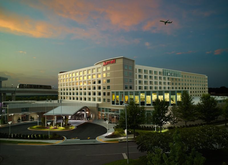 Marriott In-Terminal Hotel, Atlanta (wow)