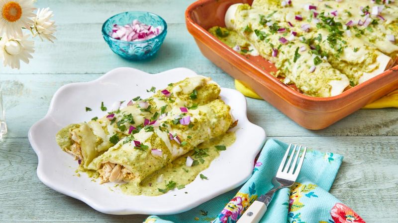 Enchiladas Verdes