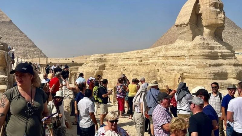 The Pyramids of Giza, Egypt