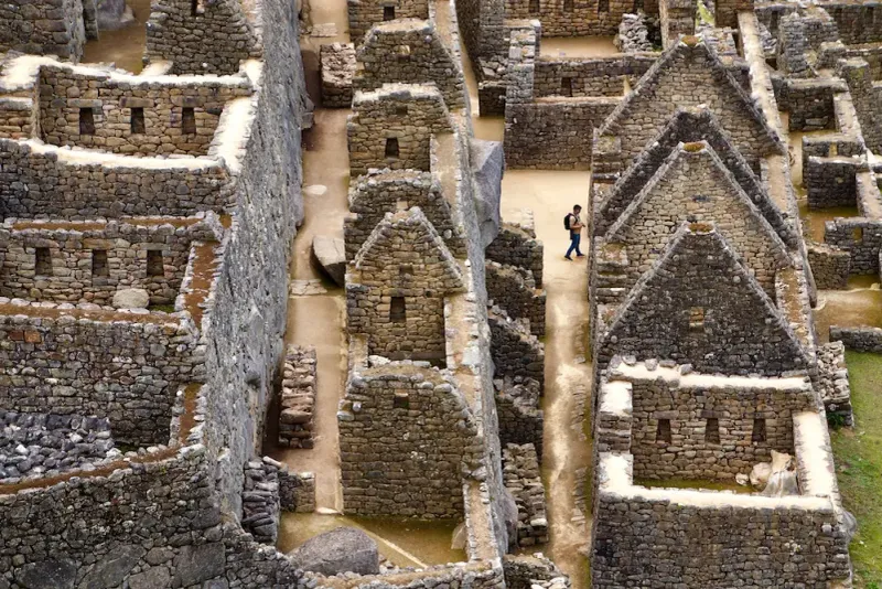 Machu Picchu, Peru (close-up)