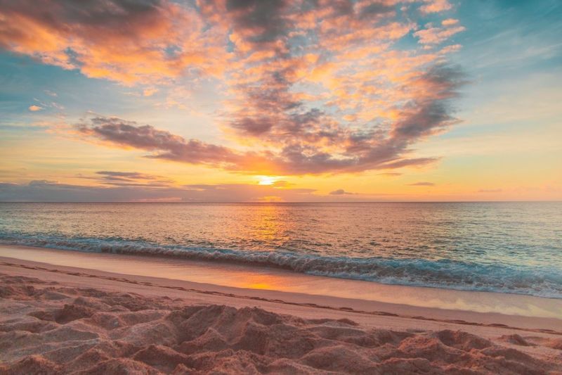 Catch Sunset At Coquina Beach
