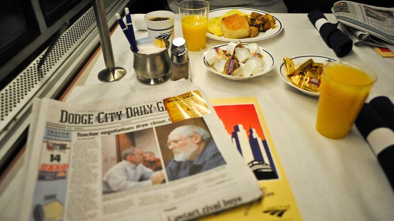 Dining Car Food is Better Than Expected