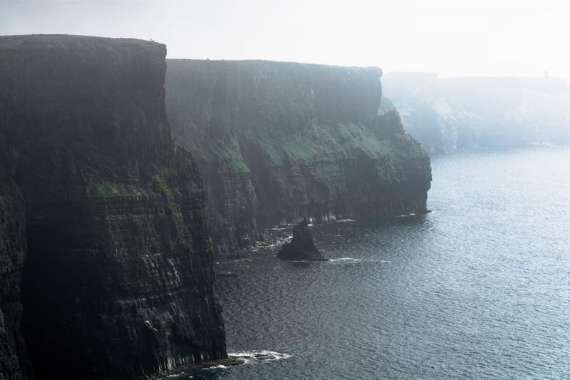 The Cliffs of Moher on a Stormy Day