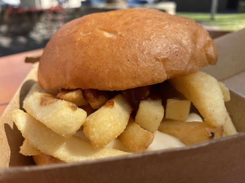 The Chip Butty Burger (United Kingdom)