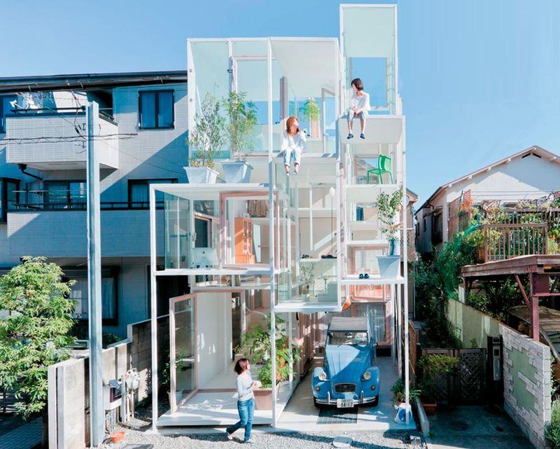 The Transparent House In Japan
