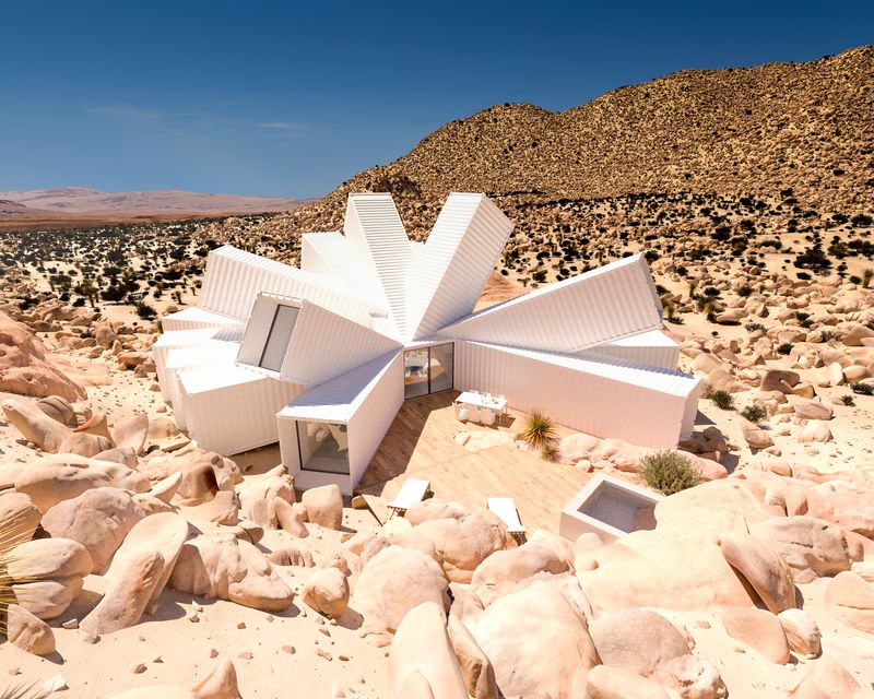 The Container House In California