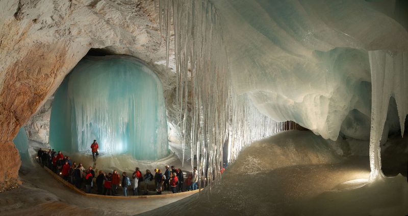 Eisriesenwelt Ice Caves, Austria