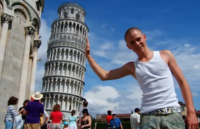 The Leaning Tower of Pisa's Tourist Circus