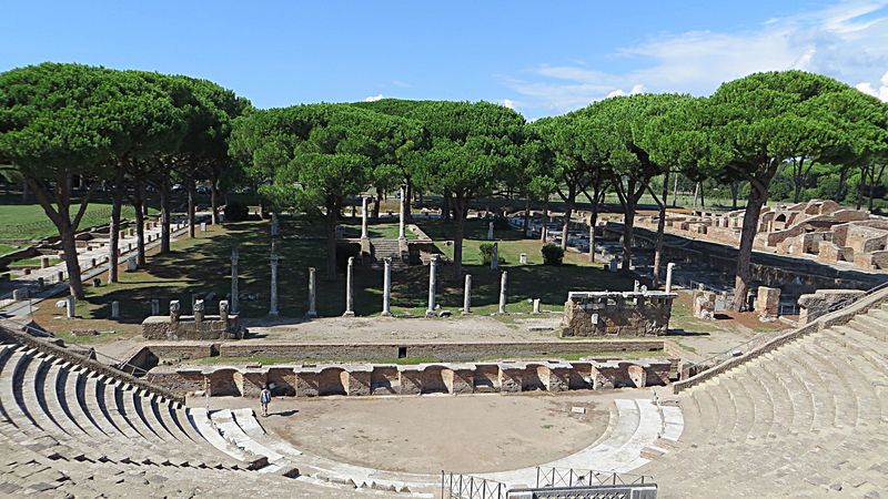 The Piazzale Delle Corporazioni