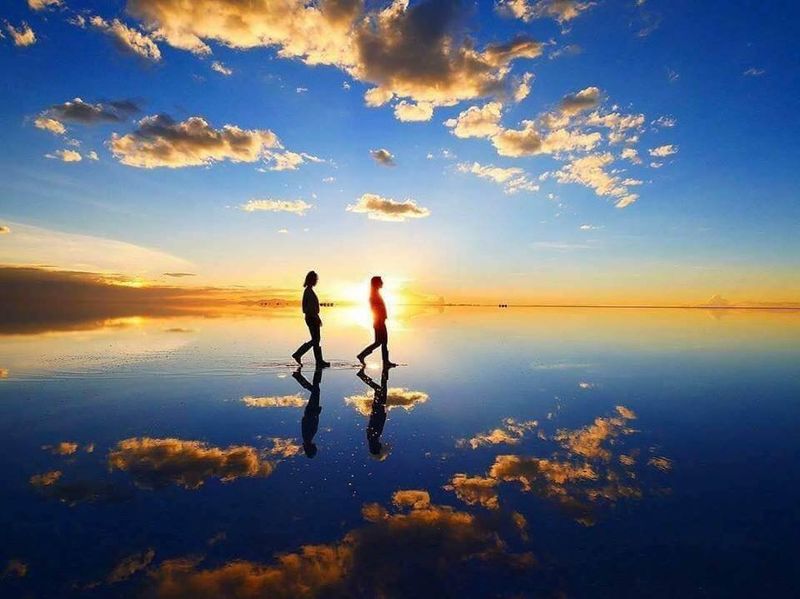 The Salt Flats of Uyuni
