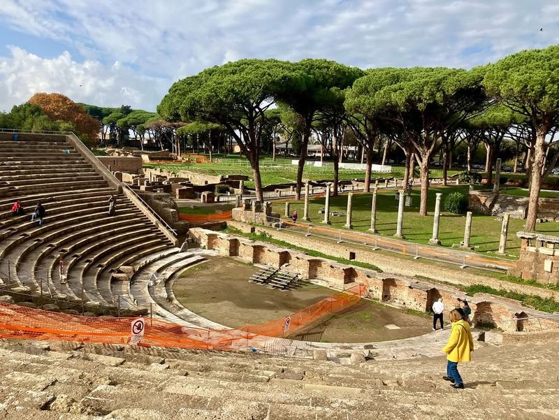 The Theatre Of Ostia