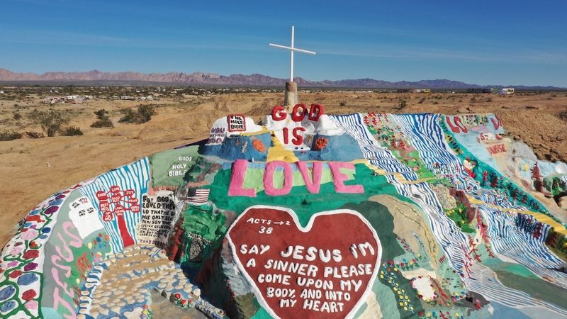 Salvation Mountain