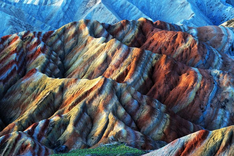 The Rainbow Mountains of Zhangye