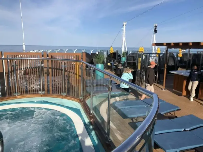 Don't hog the hot tub