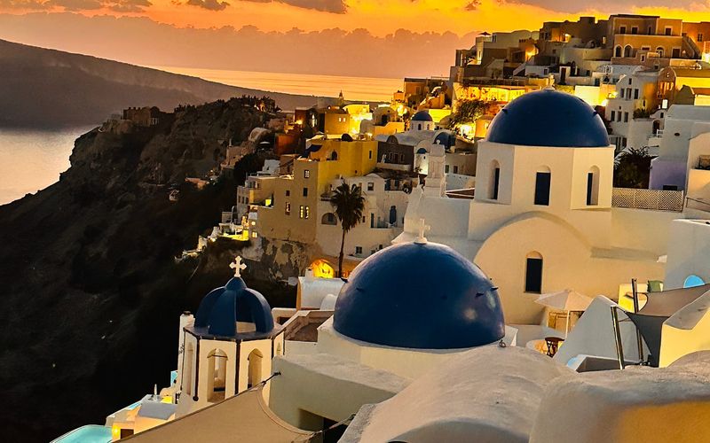 Santorini During Peak Season