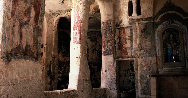 Rock Churches with Byzantine Frescoes - Sacred Art in Stone