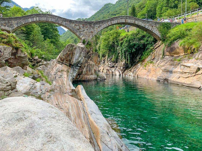 Verzasca Valley's Emerald Waters