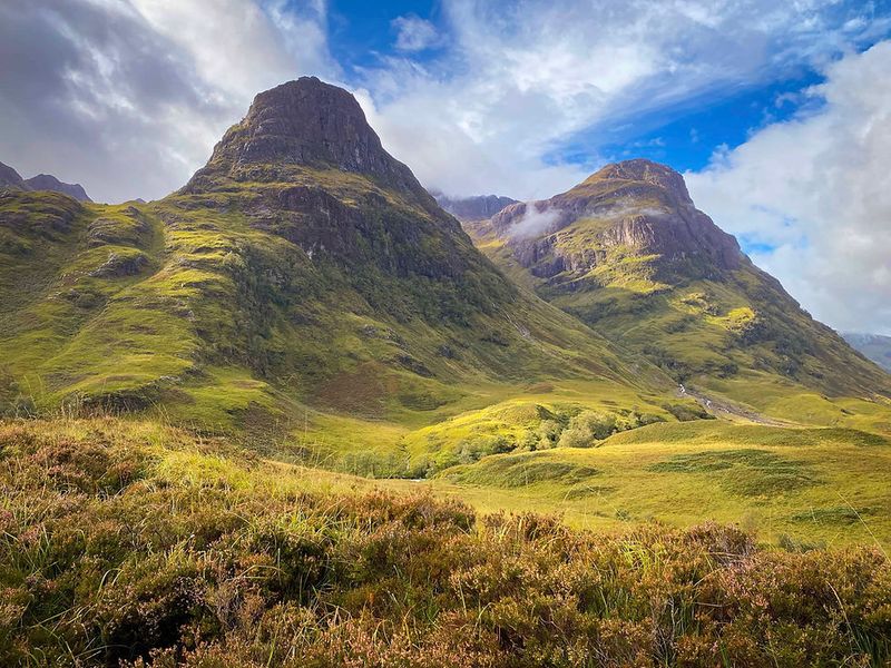 Scottish Highlands' Rugged Solitude