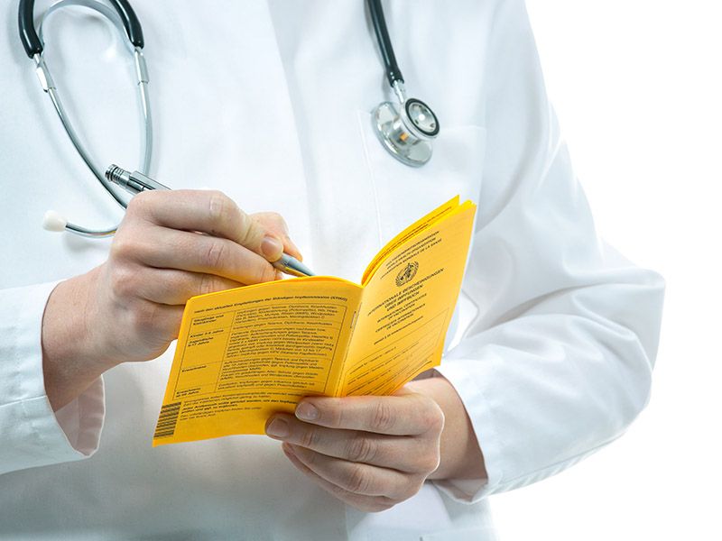 Health Certificates And Vaccinations