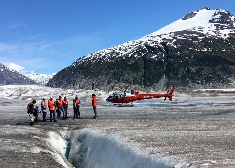Take a Scenic Flight Over Glaciers