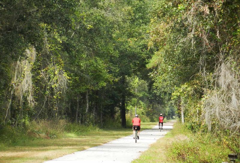 Bike the Gainesville-Hawthorne State Trail