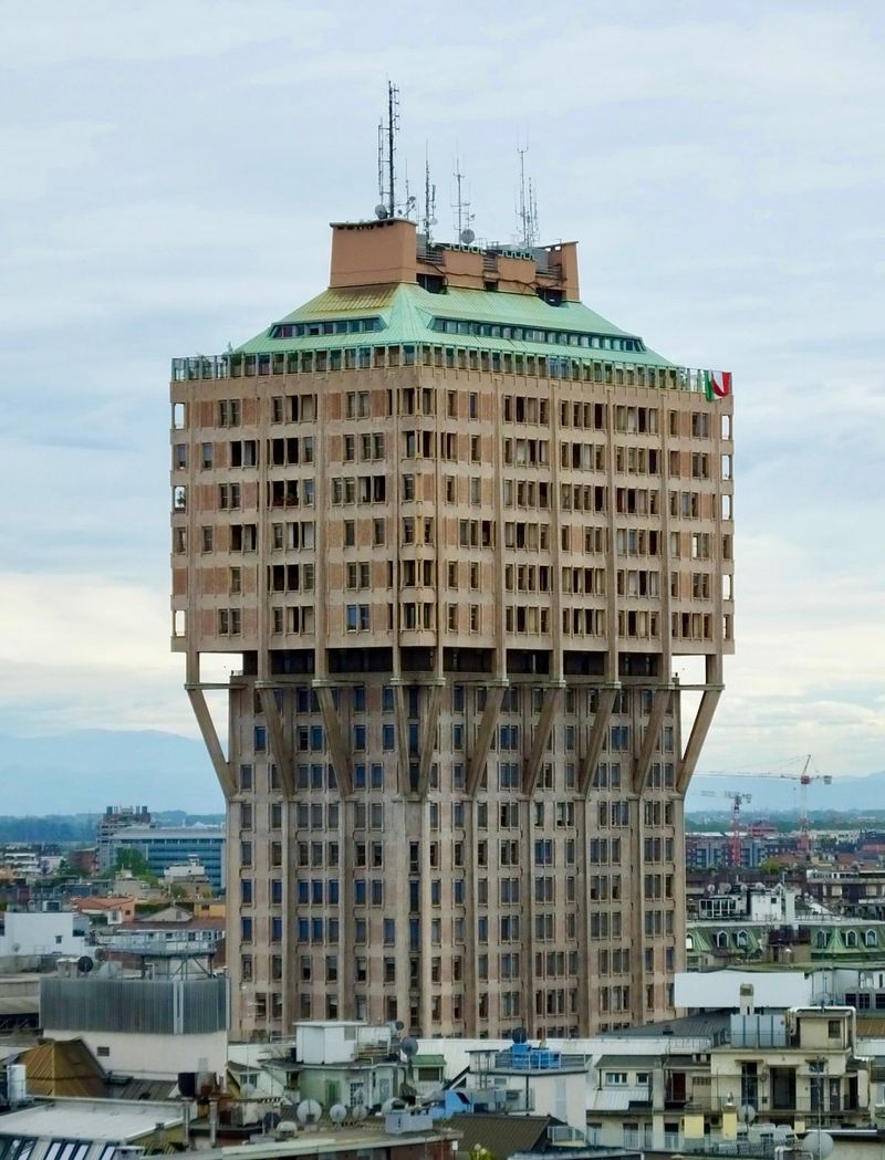 The Torre Velasca, Milan, Italy