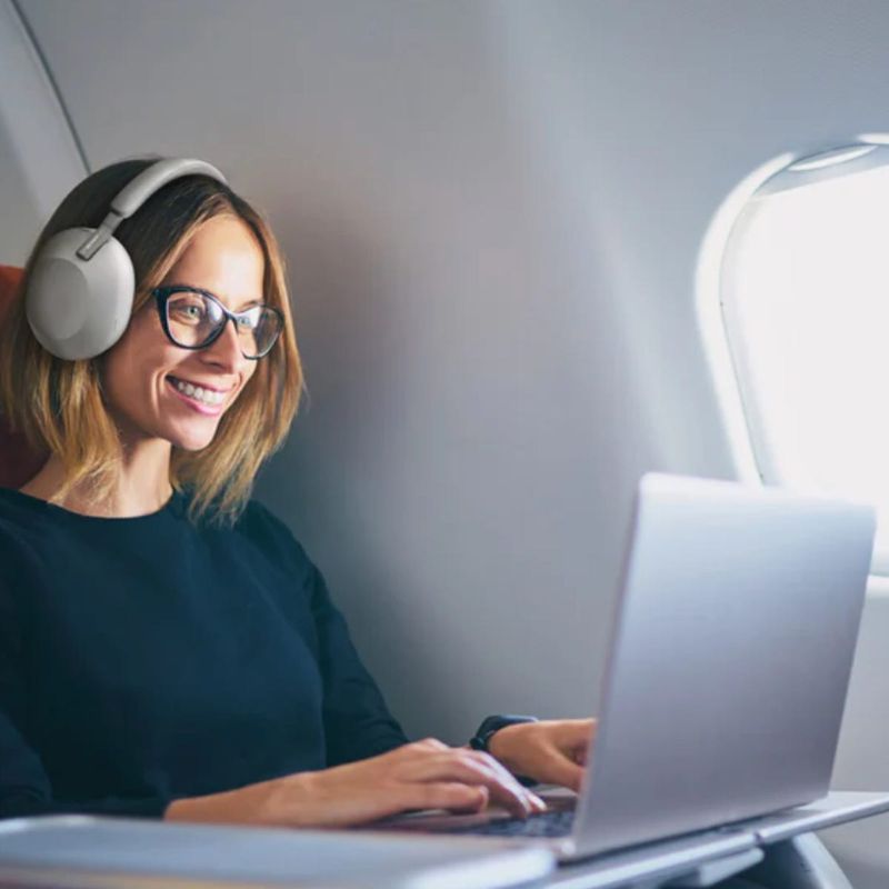 Not bringing noise-canceling headphones