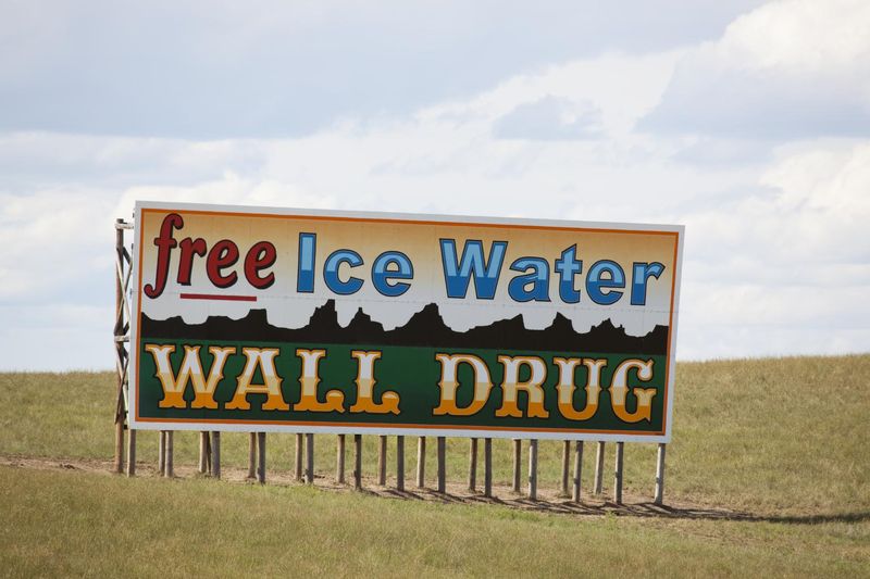 Wall Drug Store Sign - Wall, South Dakota