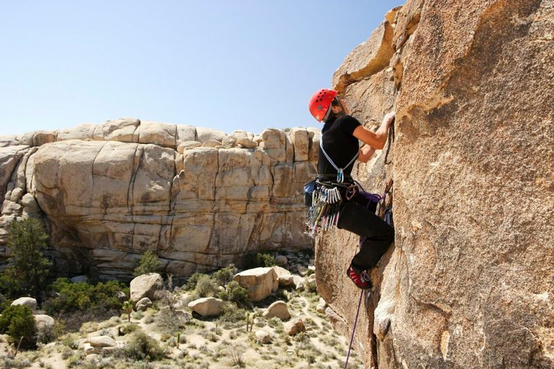 Rock Climbing in Joshua Tree