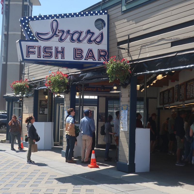 Overrated Chowder at Ivar's Acres of Clams