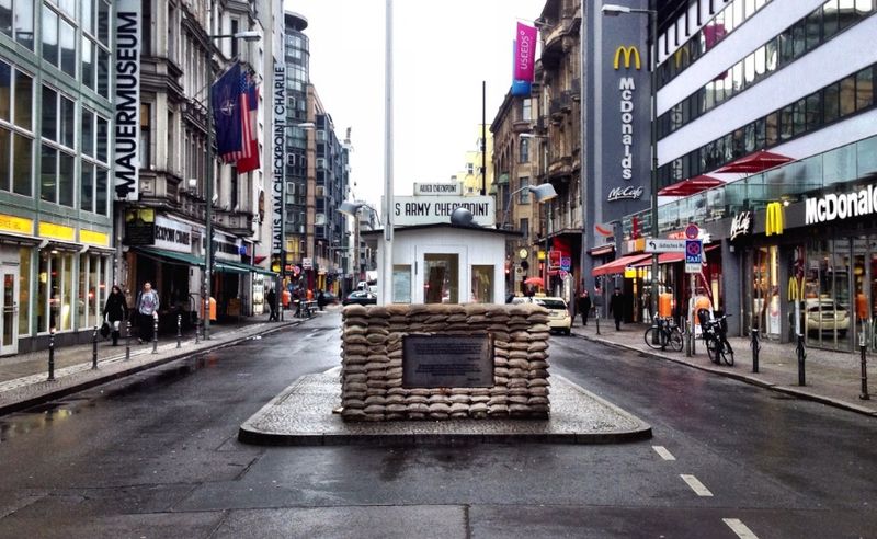 Skip: Checkpoint Charlie in Berlin
