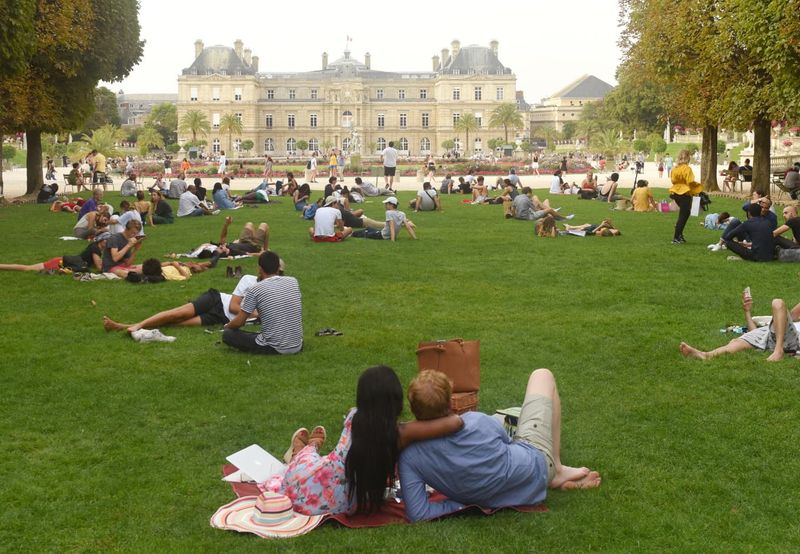 Luxembourg Gardens on Parisian Weekends
