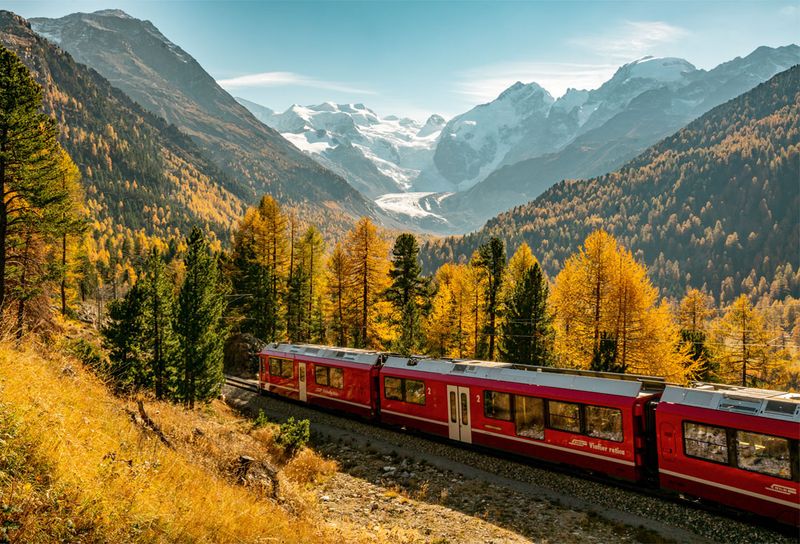 Bernina Express Hidden Stops